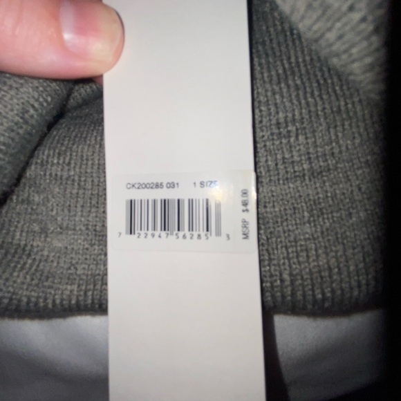 Ed Hardy Olive Beanie with Tiger Design - Picture 3 of 4